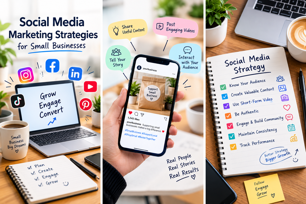 Social Media Marketing Strategies for Small Businesses social media